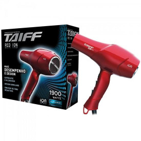 Secador de Cabelo 1900W 127V RED ÍON Vermelho TAIFF