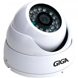 Camera Dome 2,6mm Infra 30m 720P OPEN HD (4 em 1) GS0015 Branco GIGA