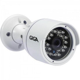 Camera Bullet 2,6mm Infra 30m 720P Open HD (4 em 1) GS0016 Branco GIGA