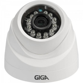 Camera Dome 3,6mm Infra 20m 1080P Open FULL HD (4 em 1) Sony Exmor GS0026 Branco GIGA