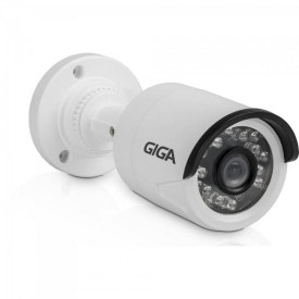 Camera Bullet 3,6mm Infra 20m 1080P Open FULL HD (4 em 1) Sony Exmor GS0027 Branco GIGA