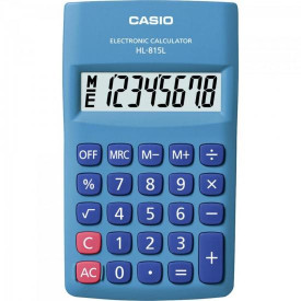 Calculadora de Bolso 8 Dígitos HL815L Azul CASIO