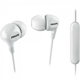 Fone de Ouvido com Microfone SHE3555WT/00 Branco PHILIPS