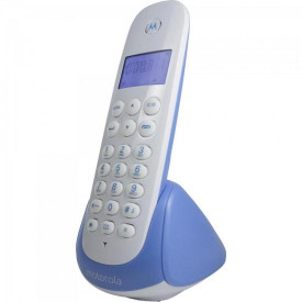 Telefone s/fioDigital c/ Ident de Chamadas MOTO700B Branco/Azul MOTOROLA