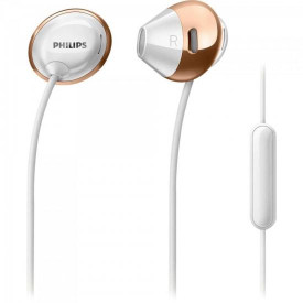 Fone De Ouvido Intra Auricular Com Microfone SHE4205WT/00 Branco PHILIPS