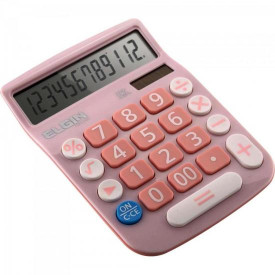 Calculadora De Mesa 12 Digitos MV 4130 Rosa ELGIN