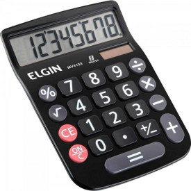 Calculadora De Mesa MV4133 Preto ELGIN