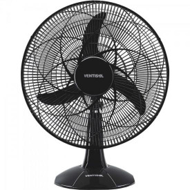 Ventilador de Mesa 50cm 127V NOTOS Preto VENTISOL